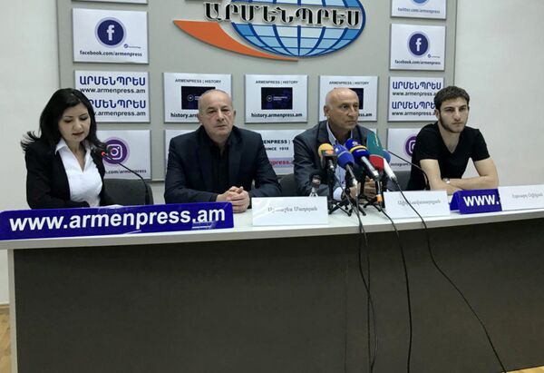 Пресс-конференция, посвященная чемпионату Европы по фехтованию среди спортсменов не старше 23 лет - Sputnik Армения