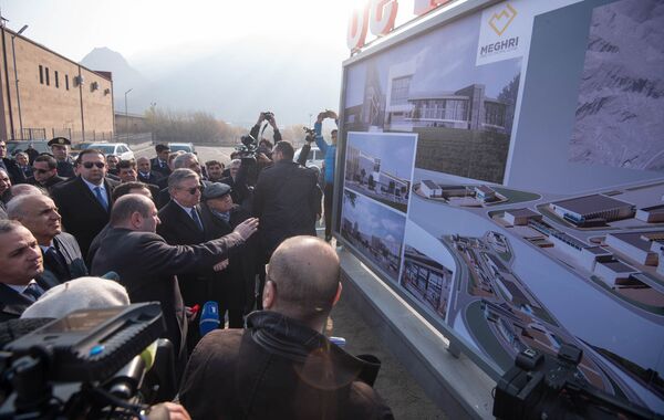 Открытие свободной экономической зоны (15 декабря 2017). Мегри Открытие свободной экономической зоны (15 декабря 2017). Мегри - Sputnik Армения