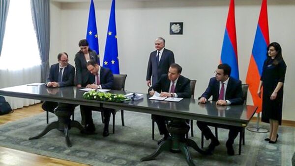 Армения и Евросоюз 21 марта парафировали новое рамочное соглашение о сотрудничестве - Sputnik Արմենիա
