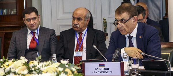 Заседание Парламентской Ассамблеи ОДКБ в Санкт-Петербурге - Sputnik Армения