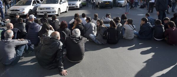 Шествие оппозиции в центре города (14 апреля 2018). Еревaн - Sputnik Արմենիա