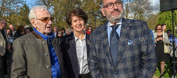 Торжественное открытие мемориала Фонари памяти, посвященной памяти жертвам Геноцида Армян в Османской империи (13 апреля 2018). Женева, Швейцария Торжественное открытие мемориала Фонари памяти, посвященной памяти жертвам Геноцида Армян в Османской империи (13 апреля 2018). Женева, Швейцария - Sputnik Արմենիա