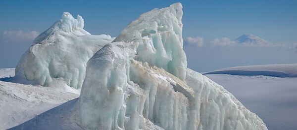 Лед на горе Арагац - Sputnik Армения
