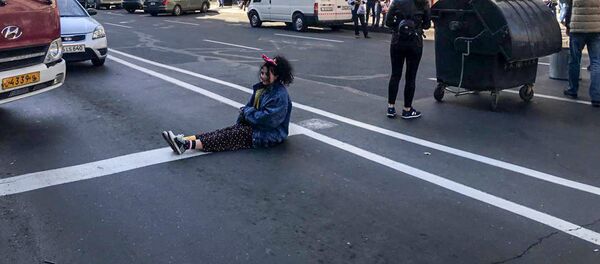 Ситуация на улице Амирян (16 апреля 2018). Ереван Ситуация на улице Амирян (16 апреля 2018). Ереван - Sputnik Армения