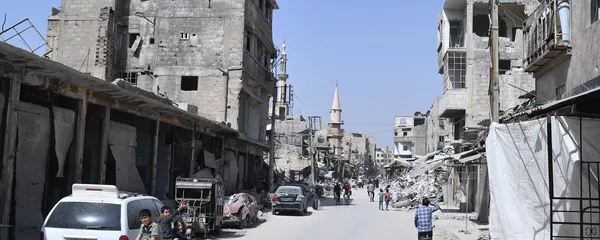 Ситуация в сирийском городе Дума Ситуация в сирийском городе Дума - Sputnik Армения