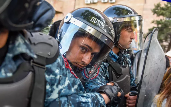 Ситуация у правительственного здания (19 апреля 2018). Ереван - Sputnik Армения
