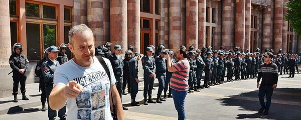 Российско-израильский блогер Александр Лапшин в Ереване - Sputnik Армения