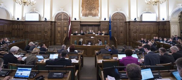 Заседание Сейма Латвии Заседание Сейма Латвии - Sputnik Армения