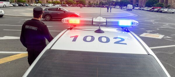 Полиция Армении. Полиция Армении. - Sputnik Армения