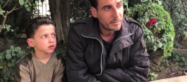 Мальчик из видео про химатаку в Думе рассказал про обстоятельства съемки Мальчик из видео про химатаку в Думе рассказал про обстоятельства съемки - Sputnik Армения