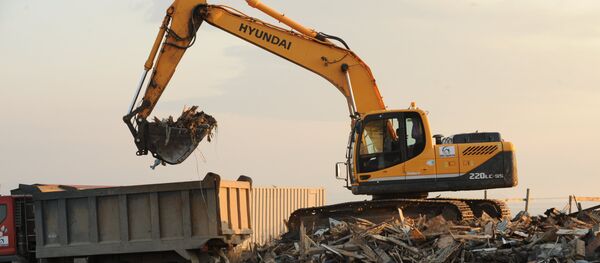 Экскаватор. Архивное фото. Экскаватор. Архивное фото. - Sputnik Армения
