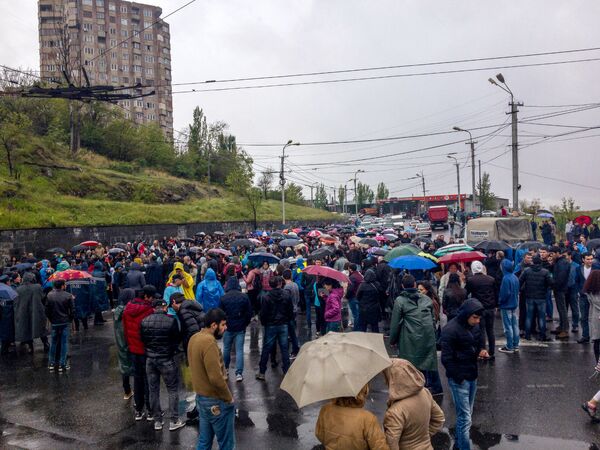 Акция протеста оппозиции (21 апреля 2018). Ереван - Sputnik Армения