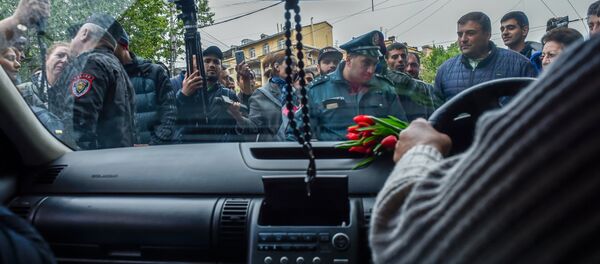 Проспект Маштоца (21 апреля 2018). Ереван Проспект Маштоца (21 апреля 2018). Ереван - Sputnik Армения