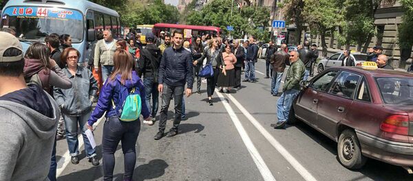 Улица Амиряна /22 апреля 2018/. Ереван Улица Амиряна /22 апреля 2018/. Ереван - Sputnik Армения