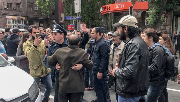 Улица Амиряна (22 апреля 2018). Ереван Улица Амиряна (22 апреля 2018). Ереван - Sputnik Армения