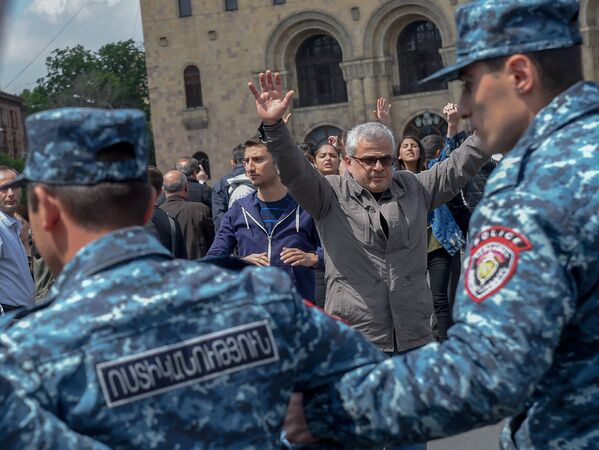 Հանրապետության հրապարակ։ 2018 թվականի ապրիլի 22, Երևան - Sputnik Արմենիա