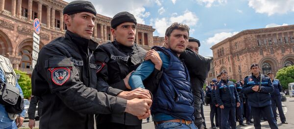 Площадь Республики (22 апреля 2018). Ереван - Sputnik Армения