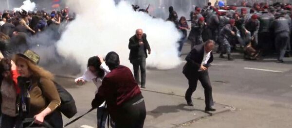 Разгон митинга в Ереване - Sputnik Армения