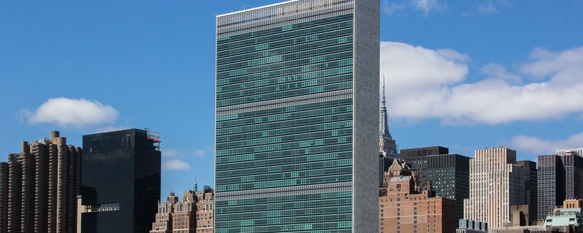 Здание Организации Объединенных Наций в Нью-Йорке. - Sputnik Армения, 1920, 02.07.2021