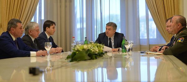 Врио Премьер-министра Армении Карен Карапетян провел заседание Совета Безопасности (24 апреля 2018). Ереван - Sputnik Армения