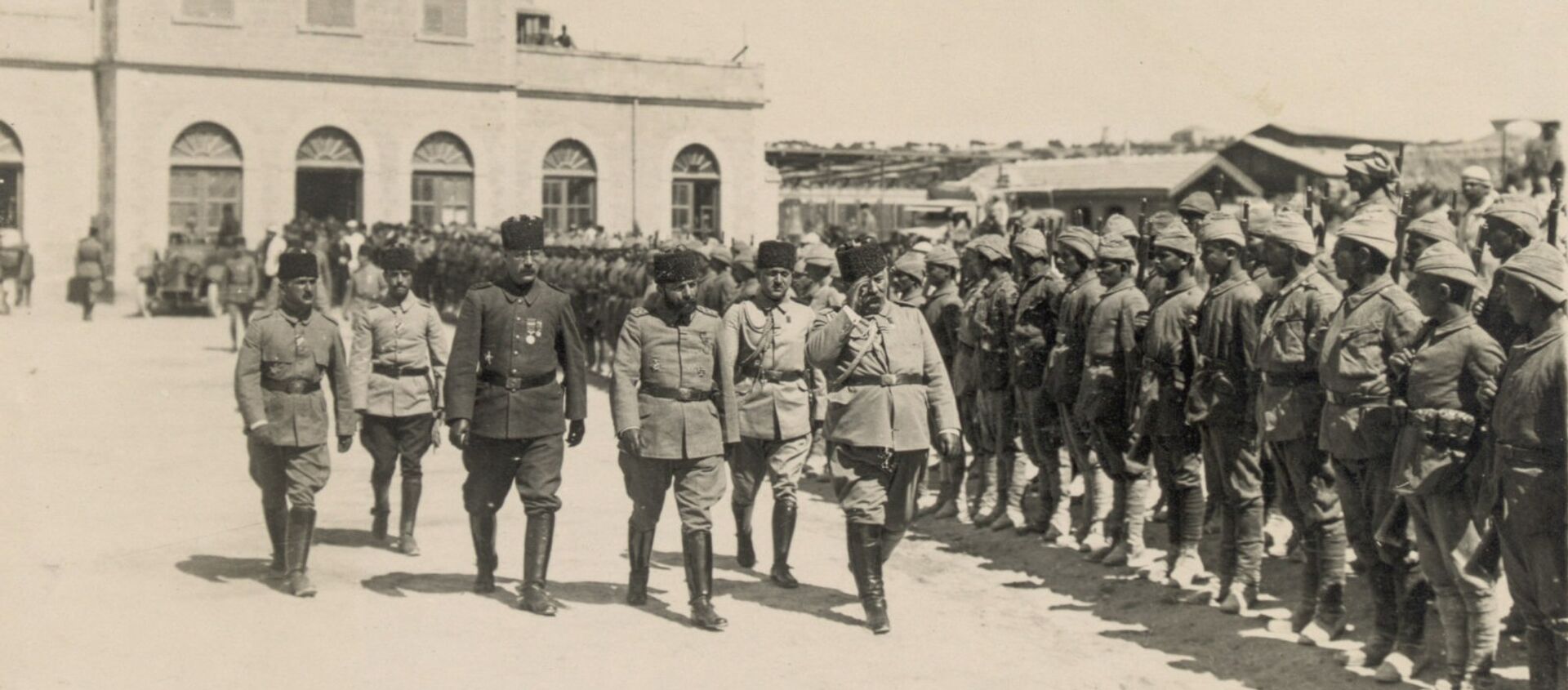 Иззат-Паша прибывает в Иерусалим, 1917 год - Sputnik Արմենիա, 1920, 24.04.2018