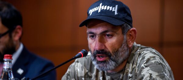 Пресс-конференция Никола Пашиняна (24 апреля 2018). Гостиница Marriott Armenia, Ереван - Sputnik Армения