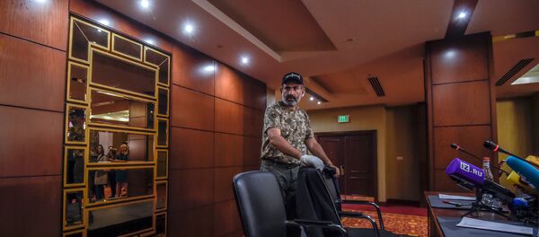 Пресс-конференция Никола Пашиняна (24 апреля 2018). Гостиница Marriott Armenia, Ереван - Sputnik Армения