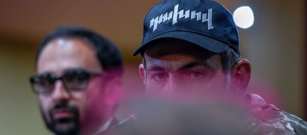 Пресс-конференция Никола Пашиняна (24 апреля 2018). Гостиница Marriott Armenia, Ереван Пресс-конференция Никола Пашиняна (24 апреля 2018). Гостиница Marriott Armenia, Ереван - Sputnik Արմենիա