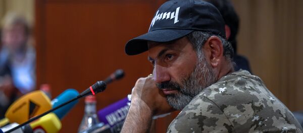 Пресс-конференция Никола Пашиняна (24 апреля 2018). Гостиница Marriott Armenia, Ереван Пресс-конференция Никола Пашиняна (24 апреля 2018). Гостиница Marriott Armenia, Ереван - Sputnik Արմենիա