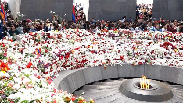 В Армении 24 апреля вспоминают жертв Геноцида армян в Османской империи - Sputnik Армения