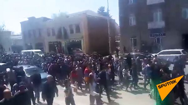 Шествие в Гюмри 25 апреля 2018 - Sputnik Արմենիա