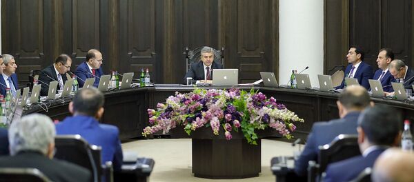 Заседание правительства Армении от 26 апреля 2018 года - Sputnik Армения