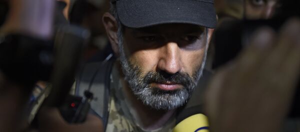 Пресс-конференция Никола Пашиняна (27 апреля 2018). Гостиница Marriott Armenia, Ереван - Sputnik Армения