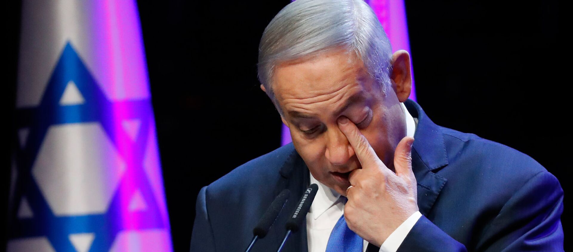 Премьер-министр Израиля Биньямин Нетаньяху на ежегодной конференции здравоохранения (27 марта 2018). Тель-Авив, Израиль - Sputnik Армения, 1920, 04.06.2021