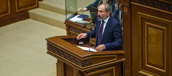 Выступление Никола Пашиняна перед выборами Премьер-министра (1 мая 2018). Еревaн Выступление Никола Пашиняна перед выборами Премьер-министра (1 мая 2018). Еревaн - Sputnik Армения