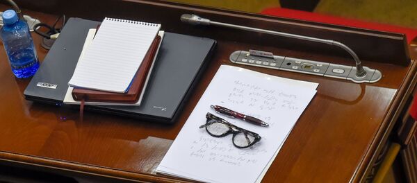 Специальное заседание парламента по выборам нового премьер-министра Армении (1 мая 2018). Еревaн Специальное заседание парламента по выборам нового премьер-министра Армении (1 мая 2018). Еревaн - Sputnik Армения