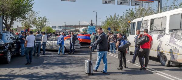 Международный аэропорт Звартноц (2 мая 2018) - Sputnik Армения