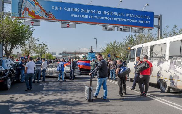 Международный аэропорт Звартноц (2 мая 2018) - Sputnik Армения