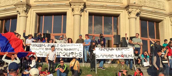 Площадь Вардананц (2 мая 2018). Гюмри - Sputnik Армения