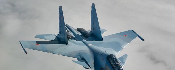 Российский двухместный многоцелевой истребитель Су-30СМ Российский двухместный многоцелевой истребитель Су-30СМ - Sputnik Արմենիա