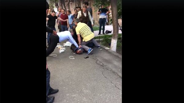 Задержание наподавшего на банк HSBC - Sputnik Армения