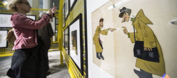 Открытие выставки Нереальные герои. Художники и персонажи Союзмультфильма - Sputnik Արմենիա