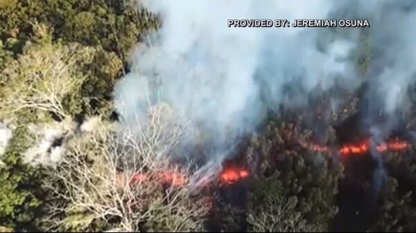 Вулкан на Гавайах, видео Вулкан на Гавайах, видео - Sputnik Армения