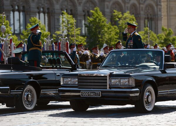Военный парад, посвященный 69-й годовщине Победы в Великой Отечественной войне (9 мая 2014). Москва - Sputnik Армения