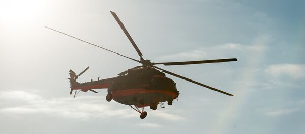 Летные испытания арктического вертолета Ми-8АМТШ-ВА на Улан-Удэнском авиационном заводе - Sputnik Армения
