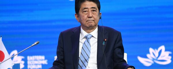 Премьер-министр Японии Синдзо Абэ  - Sputnik Армения