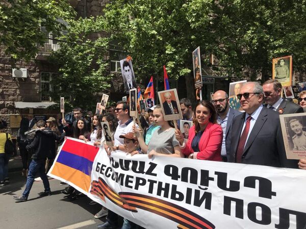Бессмертный полк в Армении: шествие станет аполитичной акцией для политических сил - Sputnik Армения