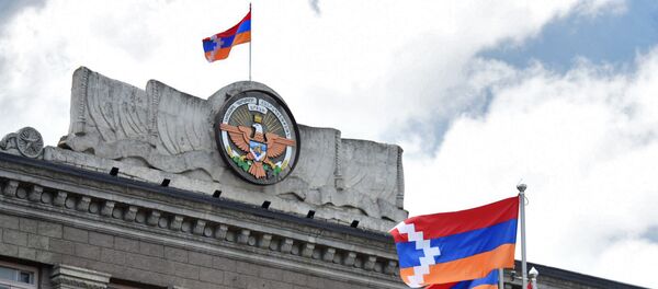 Праздник Победы в Арцахе (9 мая 2018). Степанакерт - Sputnik Армения