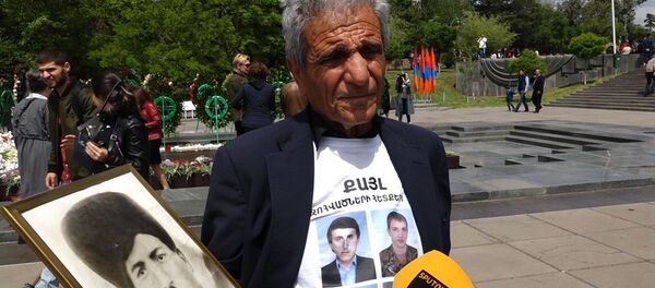 80-летний Гриша Тепоян рассказывает об отце, ушедшем на фронт - Sputnik Армения