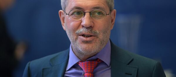 Пресс-секретарь - директор департамента информации и рекламы корпорации Роснефть Михаил Леонтьев - Sputnik Армения